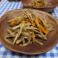 ととろ＆めい's cooksnap of when they made みんな大好き♪甘辛味のきんぴらごぼう.