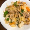 あやママ99's cooksnap of when they made 豚肉、キャベツとピーマンの甘辛炒め.