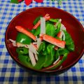 ととろ＆めい's cooksnap of when they made お助け一品♡レンジで完成ピーマンかにかま.