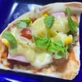 ★なみ☆'s cooksnap of when they made ホットプレートでピザ祭り.