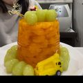 sapyo's cooksnap of when they made 【ド情熱で作る】MEGAみかんゼリー♡.