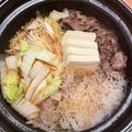 エル♀'s cooksnap of when they made ☆すき焼き☆〜小鍋〜.