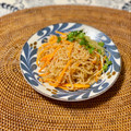 コムギ大好き's cooksnap of when they made こく旨〜♪人参としらたきの明太子炒め.