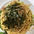 Ｎよんよん's cooksnap of when they made ☆ツナと玉ねぎのにんにく醤油パスタ☆.