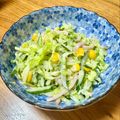 ねっちゃんっ's cooksnap of when they made 学校給食のコーンサラダを再現！.