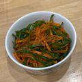 まにまにっ's cooksnap of when they made 【簡単副菜】ピーマンと人参の金平.