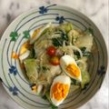 ナピト's cooksnap of when they made ☆にら・レタス・トマト☆スタミナサラダ.