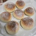 ともみ＠'s cooksnap of when they made 35分で！手捏ねで時短簡単丸パン.