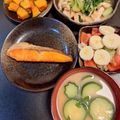 ほか弁ママ's cooksnap of when they made 香ばしい♪︎フライパン使いごま油で焼き鮭.