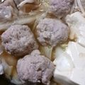 Ｍぱん's cooksnap of when they made 白菜と豚挽肉の団子鍋.