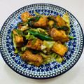 あっこ姉's cooksnap of when they made キャベツと厚揚げの回鍋肉風～♪.