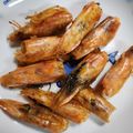 ビビとさっちん's cooksnap of when they made 片栗粉で揚げ焼き！エビの頭・殻のから揚げ.