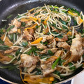 はちみつlove's cooksnap of when they made 豚バラとにらモヤシのとろみ炒め♪.