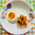 チェックのミニくま's cooksnap of when they made うちの味♤ちょっとオシャレなラペマヨ❣.