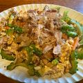 さすらい's cooksnap of when they made 子供もＯＫ！苦くないゴーヤチャンプル.