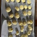 まなか's cooksnap of when they made 甘さ控えめ☆卵ボーロ☆卵黄消費.