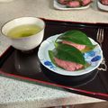 茶碗蒸し猫ちゃん's cooksnap of when they made 桜餅の作り方（道明寺）レンジよりも煮る派.
