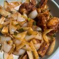 すかしっぺ's cooksnap of when they made ちくわでかさ増し！鳥もも肉のチリソース.