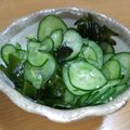 えりこ82☆'s cooksnap of when they made コレが黄金比！きゅうりとワカメの酢の物☆.