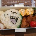 クックRIS1SG☆'s cooksnap of when they made マリオのテレサとクリボー 簡単キャラ弁.