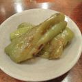 へのへのもへの's cooksnap of when they made 生姜酢醤油でピーマンの焼きびたし.