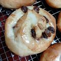 cyobindish's cooksnap of when they made HBで！シナモンレーズンロール♪.