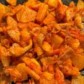 えちみう's cooksnap of when they made 豚バラ大根の豚キムチ炒め(炒め物のコツ).