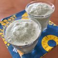 フジぽん's cooksnap of when they made 黒ごまきな粉バナナ豆乳スムージー.
