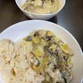 にこちゃんち's cooksnap of when they made チキンとキノコの軽い煮込み.
