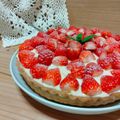hamady's cooksnap of when they made 基本のいちごのタルト.
