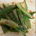 りなゆうと's cooksnap of when they made 絶品！オクラの胡麻和え♪.