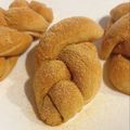 はぁる♪'s cooksnap of when they made 30分で完成？不思議パンのきな粉ツイスト.