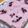 dolphinmasa's cooksnap of when they made ブルーベリーマーブルチーズケーキ.