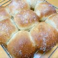 ファミ吉's cooksnap of when they made HBで簡単♡珈琲とクリチのちぎりパン.