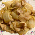 chocoraママ's cooksnap of when they made 簡単！白菜と豚肉のカレー炒め.