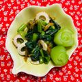 チェックのミニくま's cooksnap of when they made 小松菜の隠れ薔薇を♡.