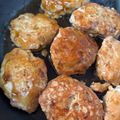赤玉ねぎ's cooksnap of when they made 簡単！お弁当にも！鶏つくね！玉ねぎ入り.
