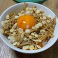 ★ゴンぎつね★'s cooksnap of when they made 長男が好きなTKG☆なめ茸卵かけご飯.