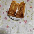 くネコまろす's cooksnap of when they made 砂糖醤油トースト♥.
