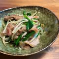 studio a'25's cooksnap of when they made 町中華屋さん風～♪豚こまニラもやし炒め.