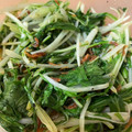 mantacarp's cooksnap of when they made みずなと桜海老の簡単炒め.