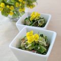 ともみん❤'s cooksnap of when they made ちょっと拝借！なばなの花びらを添えて.