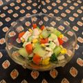 龍青空ママ's cooksnap of when they made クリスマスに♬キウイ入りチョップドサラダ.
