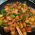 ヒガナイチニチネル's cooksnap of when they made 鶏と野菜の黒酢あん.