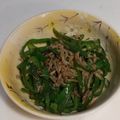 クックVNZV99☆'s cooksnap of when they made めんつゆで簡単★しらすピーマン.