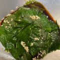 桜杏もち's cooksnap of when they made 大葉の醤油漬け★ご飯のお供★大葉大量消費.