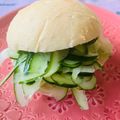 ♪ひつじ's cooksnap of when they made スライス胡瓜のサンドイッチ.