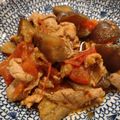 レモネード滝's cooksnap of when they made 豚バラと茄子のトマト炒め.