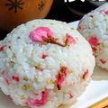まめたん's cooksnap of when they made 桜のごまオイルおにぎり.