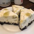 chimo's cooksnap of when they made キウィ*フルーツリボンのレアチーズケーキ.